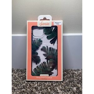 Sonix iPhone 14 Plus Phone Case Palm Leaves Bahama Clear Case
